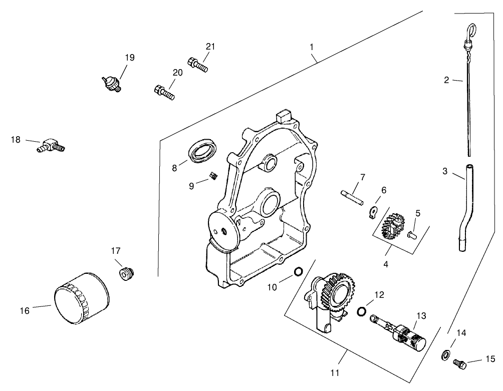 Oil Pan/lubrication (ch20s 64637 Kohler)