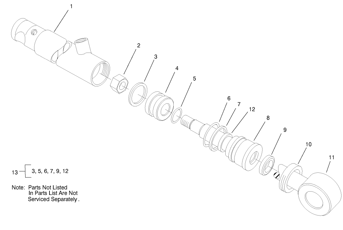 Hydraulic Cylinder No. 99-8160