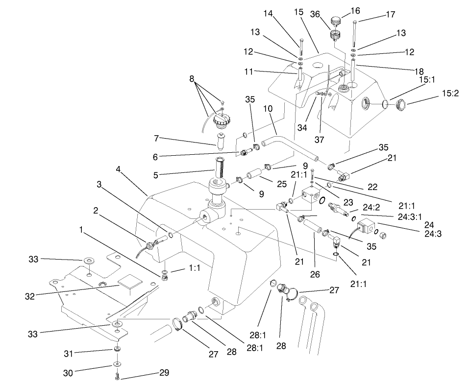 Hydraulic Reservoir Assembly