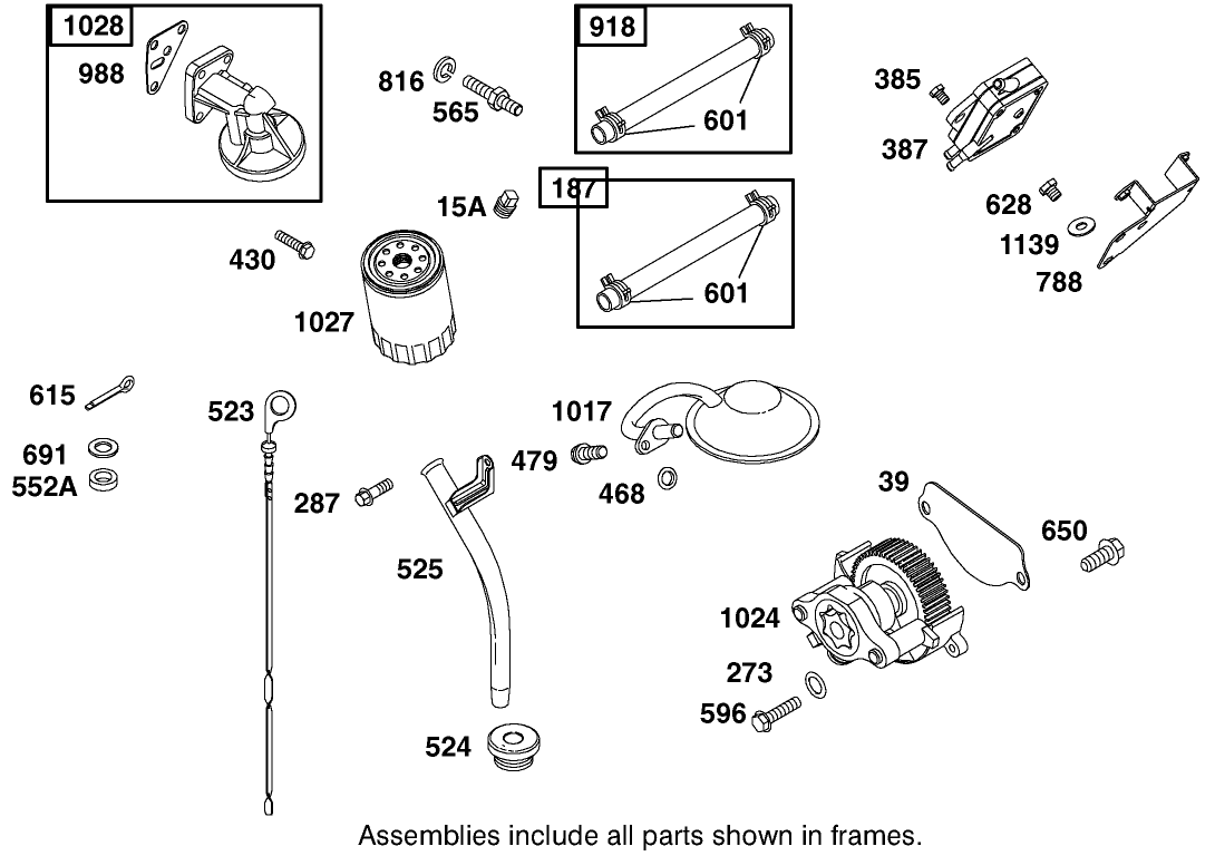 Engine Briggs & Stratton Model 350447-1259-E1