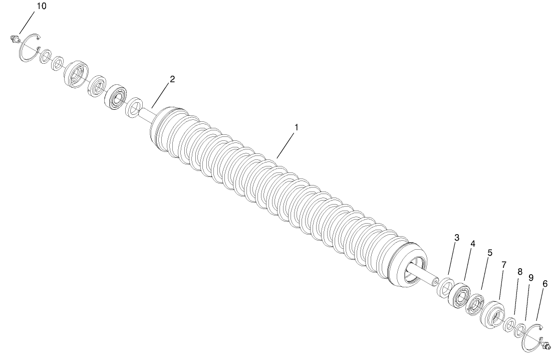Shoulder Roller Assembly No. 100-9911 (rm5500)