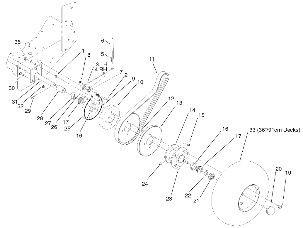 Wheel Drive And Brake System Assembly