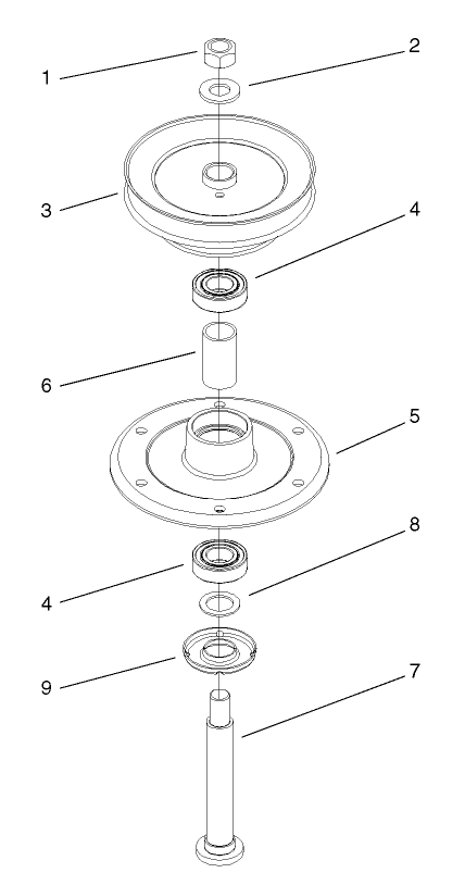 Spindle Housing Assembly No. 104-6315