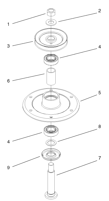 Spindle Housing Assembly No. 104-6317