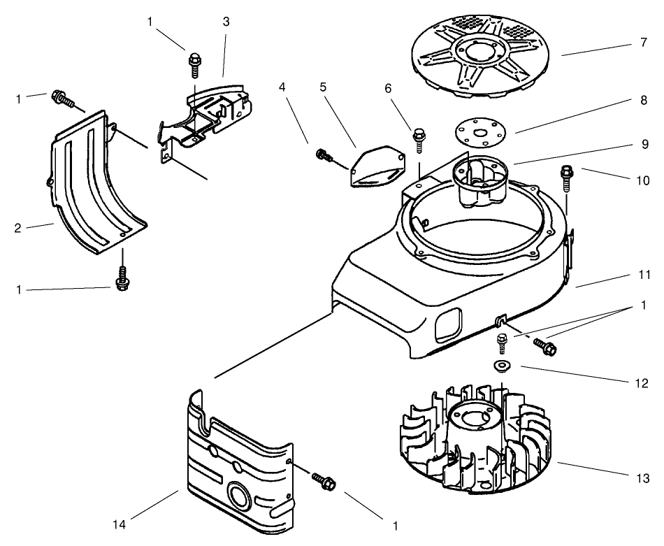 Cooling Equipment Assembly-Kawasaki Model Fb460v-As38