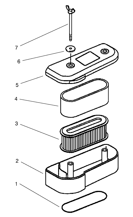 Air Filter Assembly-Kawasaki Model Fb460v-As38