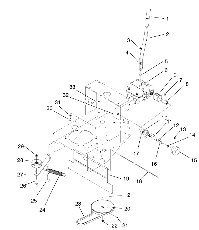 Transmission And Drive System Assembly