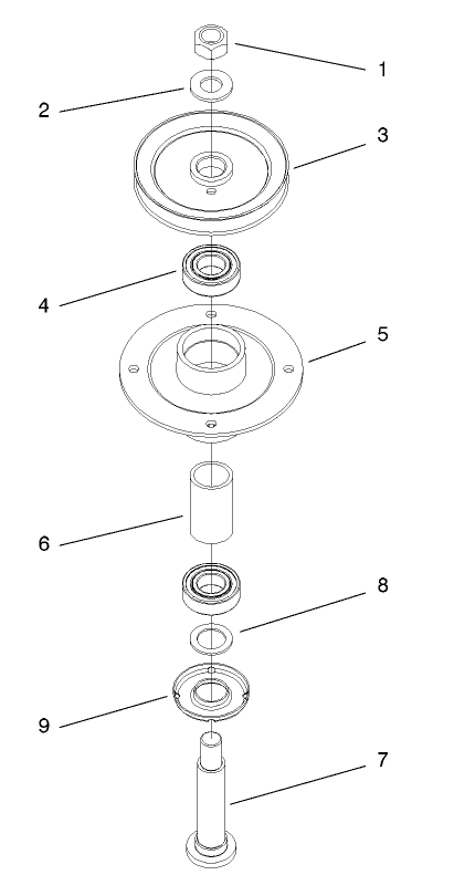 Spindle Housing Assembly No. 104-6316
