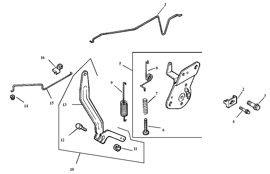 Engine Controls Assembly-Kohler Model Cv15t-41604