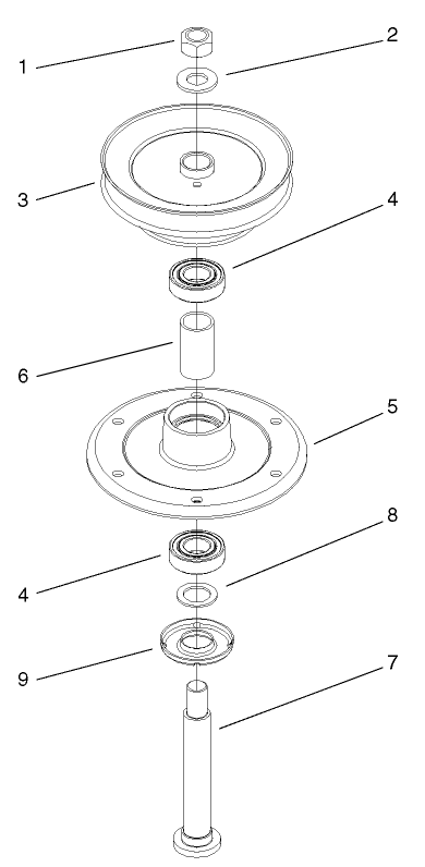 Spindle Housing Assembly No. 104-6315