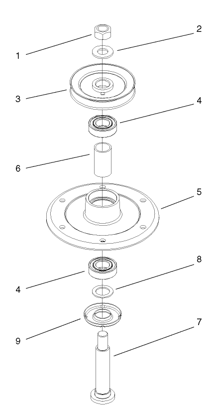 Spindle Housing Assembly No. 104-6317
