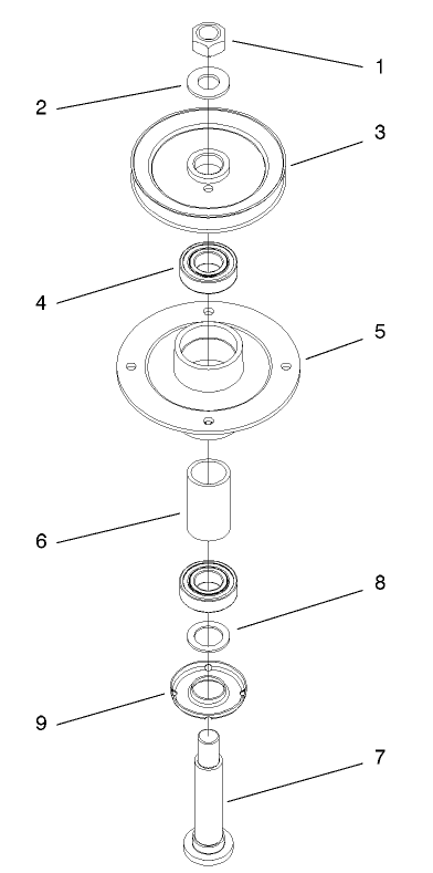 Spindle Housing Assembly No. 104-6316