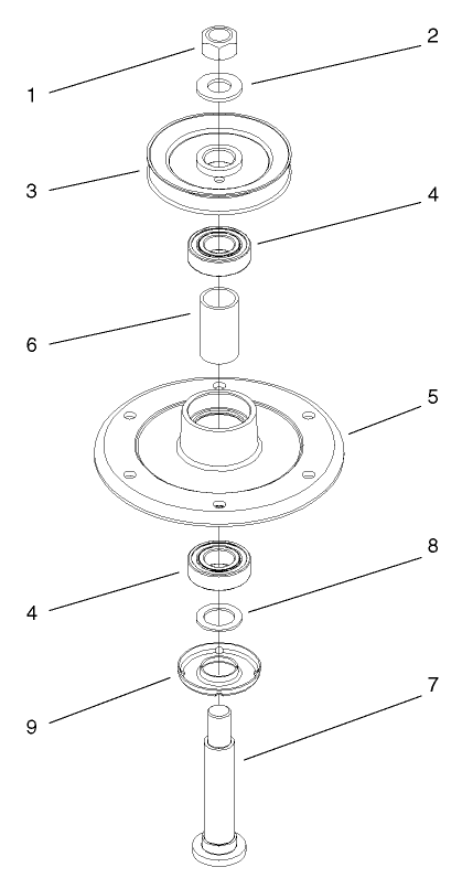 Spindle Housing Assembly No. 104-6317