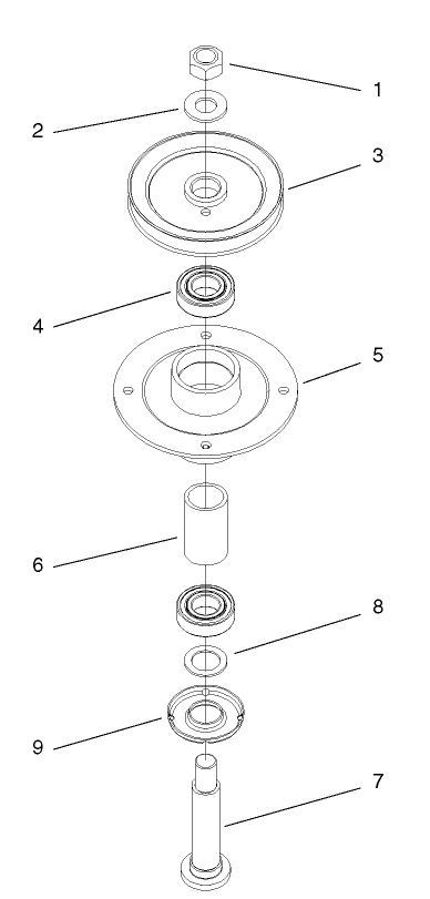 Spindle Housing Assembly No. 104-6316