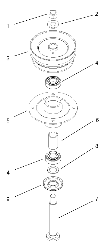 Spindle Housing Assembly No. 104-6314