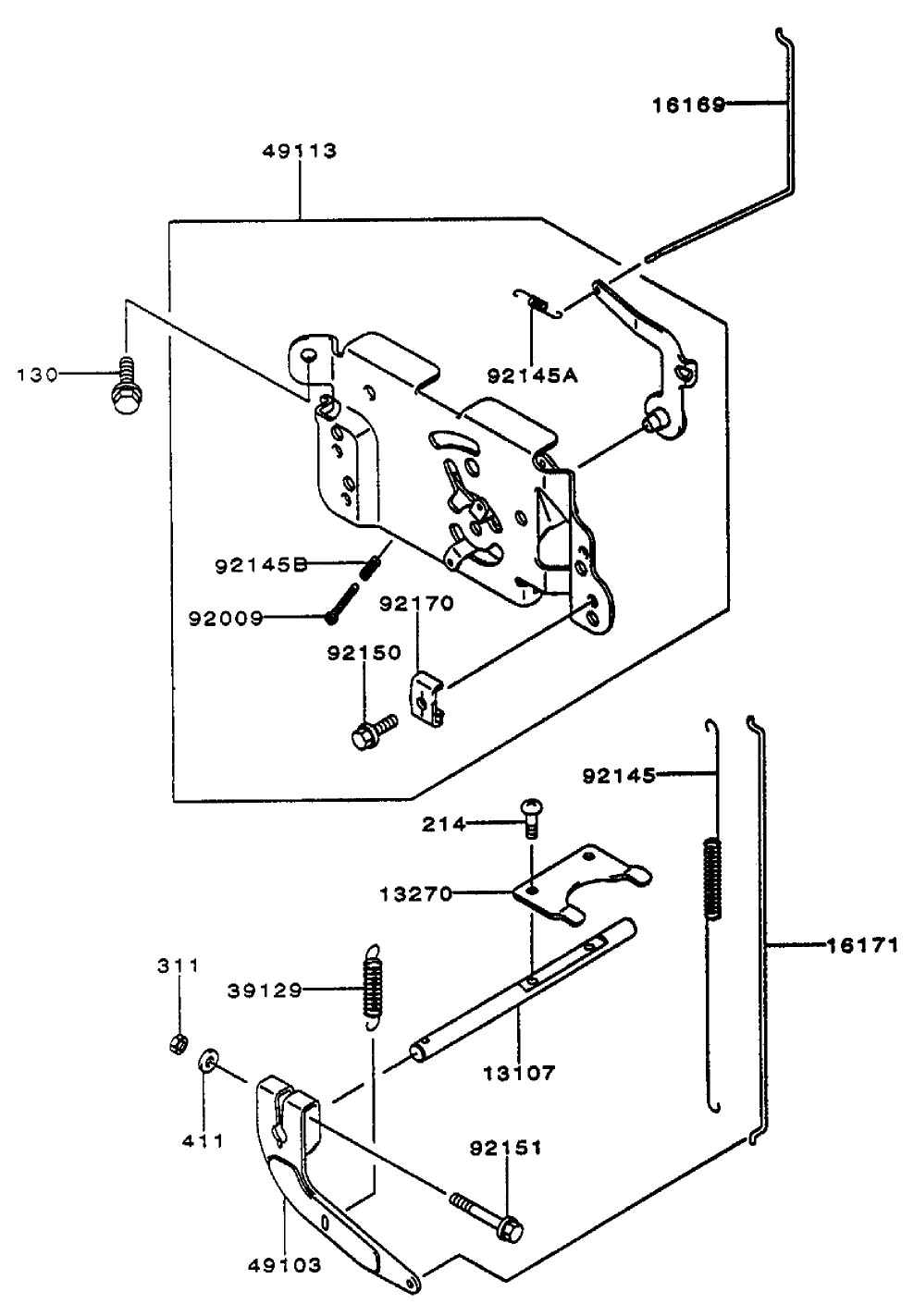Control-Equipment Assembly Kawasaki Fh500v-As25
