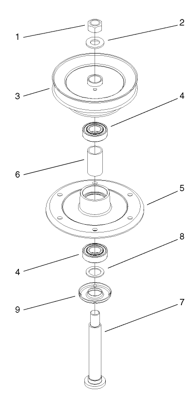 Spindle Housing Assembly No. 104-6315
