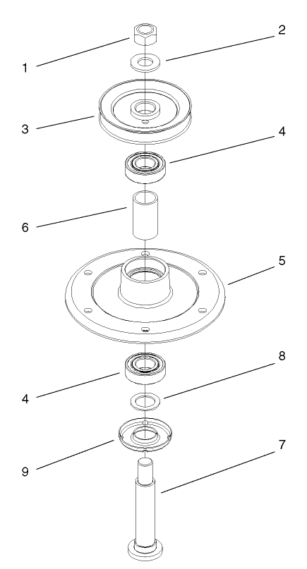 Spindle Housing Assembly No. 104-6317