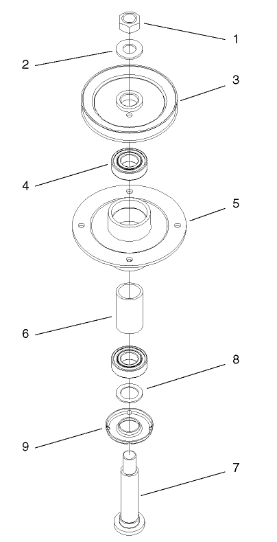 Spindle Housing Assembly No. 104-6316