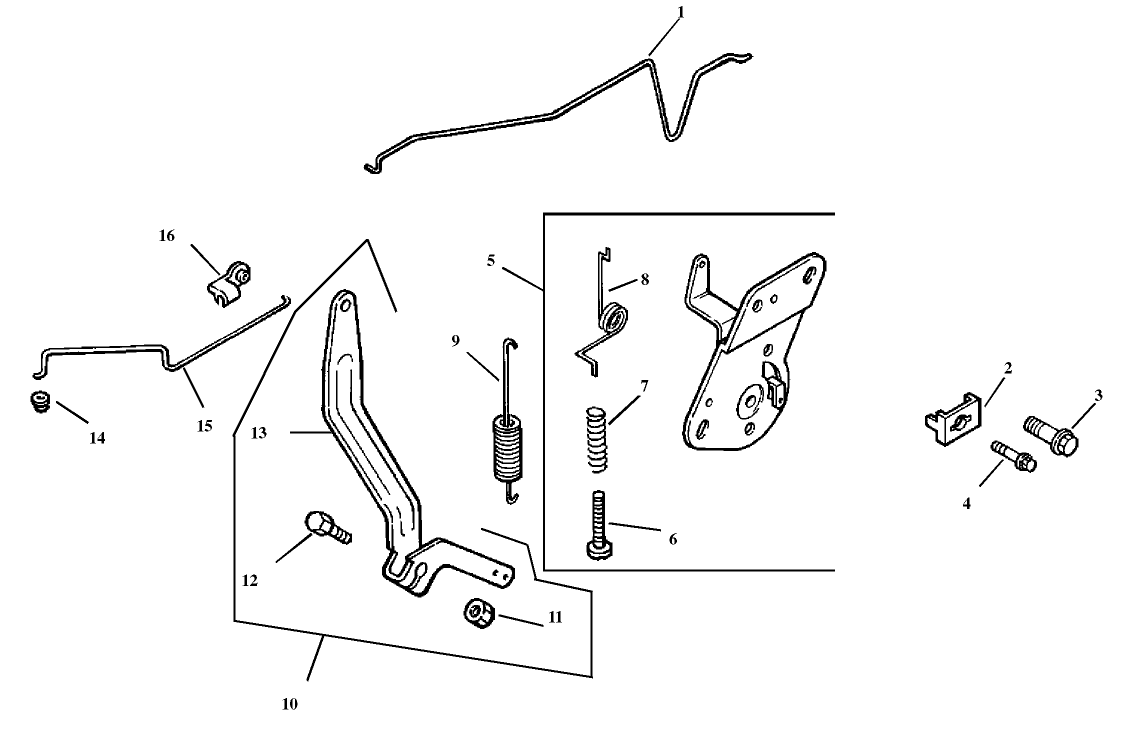 Engine Controls Assembly Kohler Model Cv15t-41604