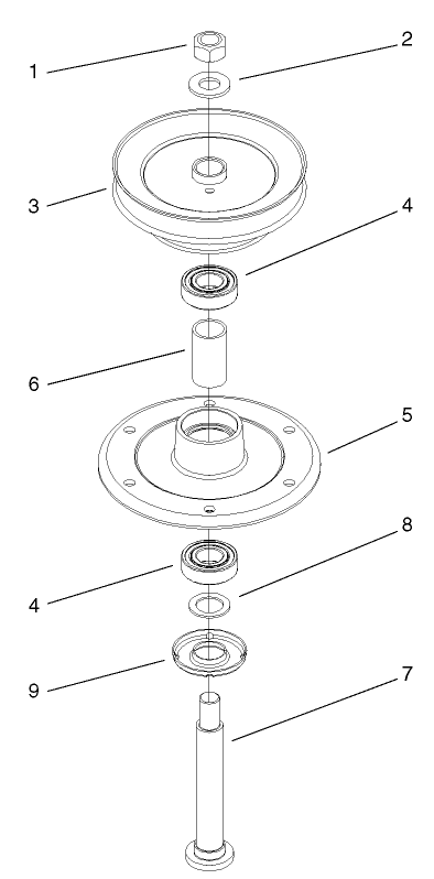 Spindle Housing Assembly No. 104-6315