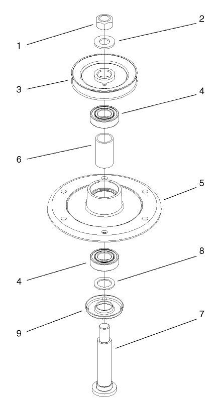 Spindle Housing Assembly No. 104-6317