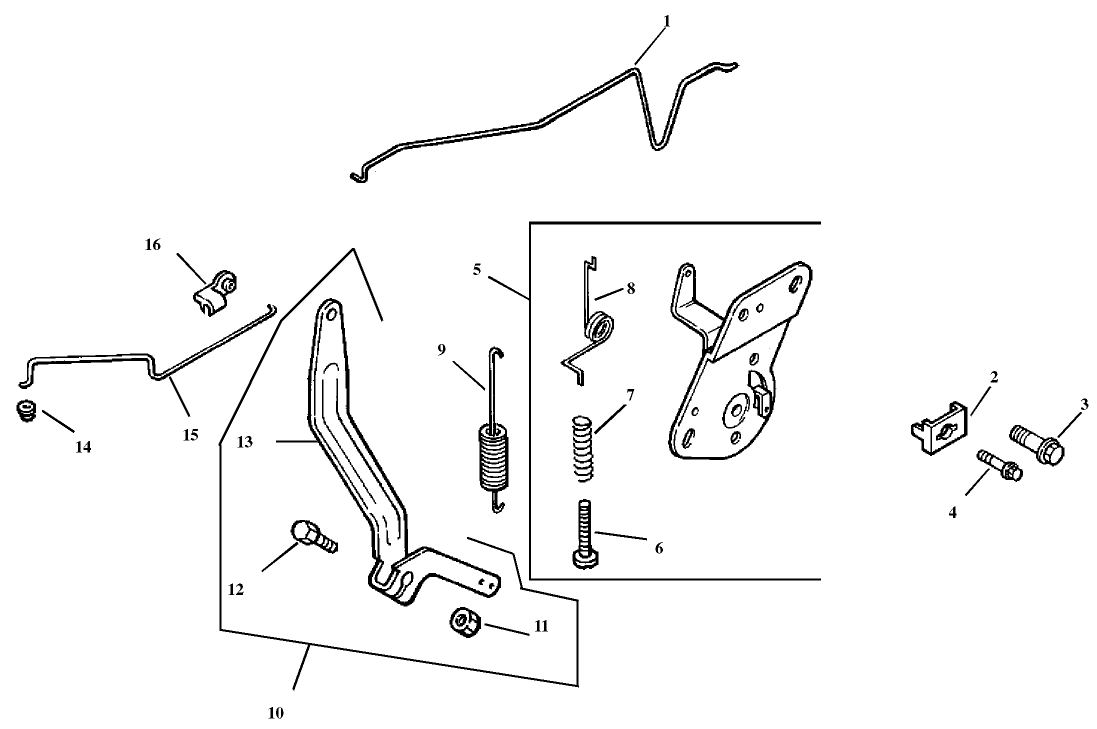 Engine Controls Assembly-Kohler Model Cv15t-41604