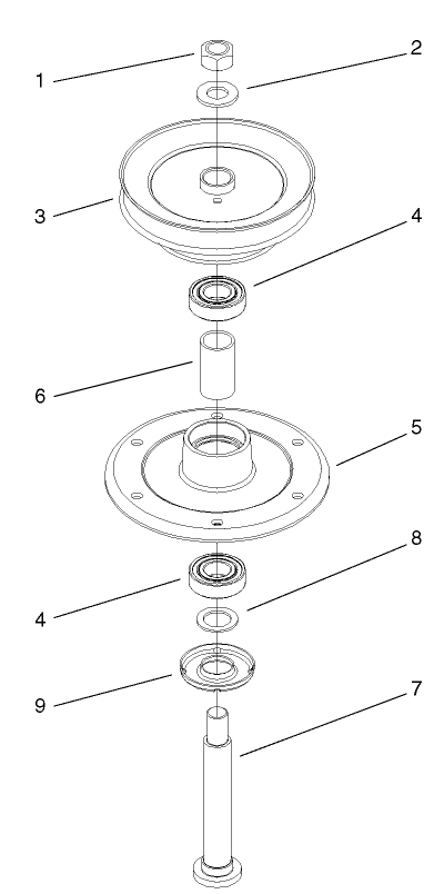 Spindle Housing Assembly No. 104-6315