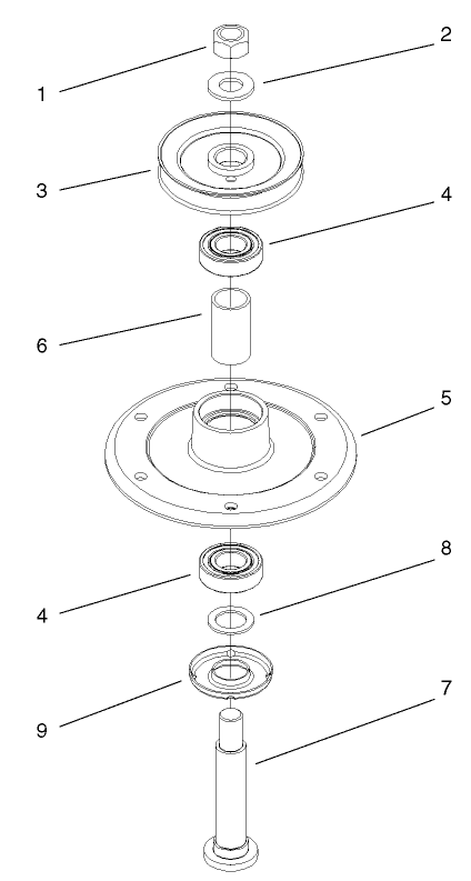 Spindle Housing Assembly No. 104-6317
