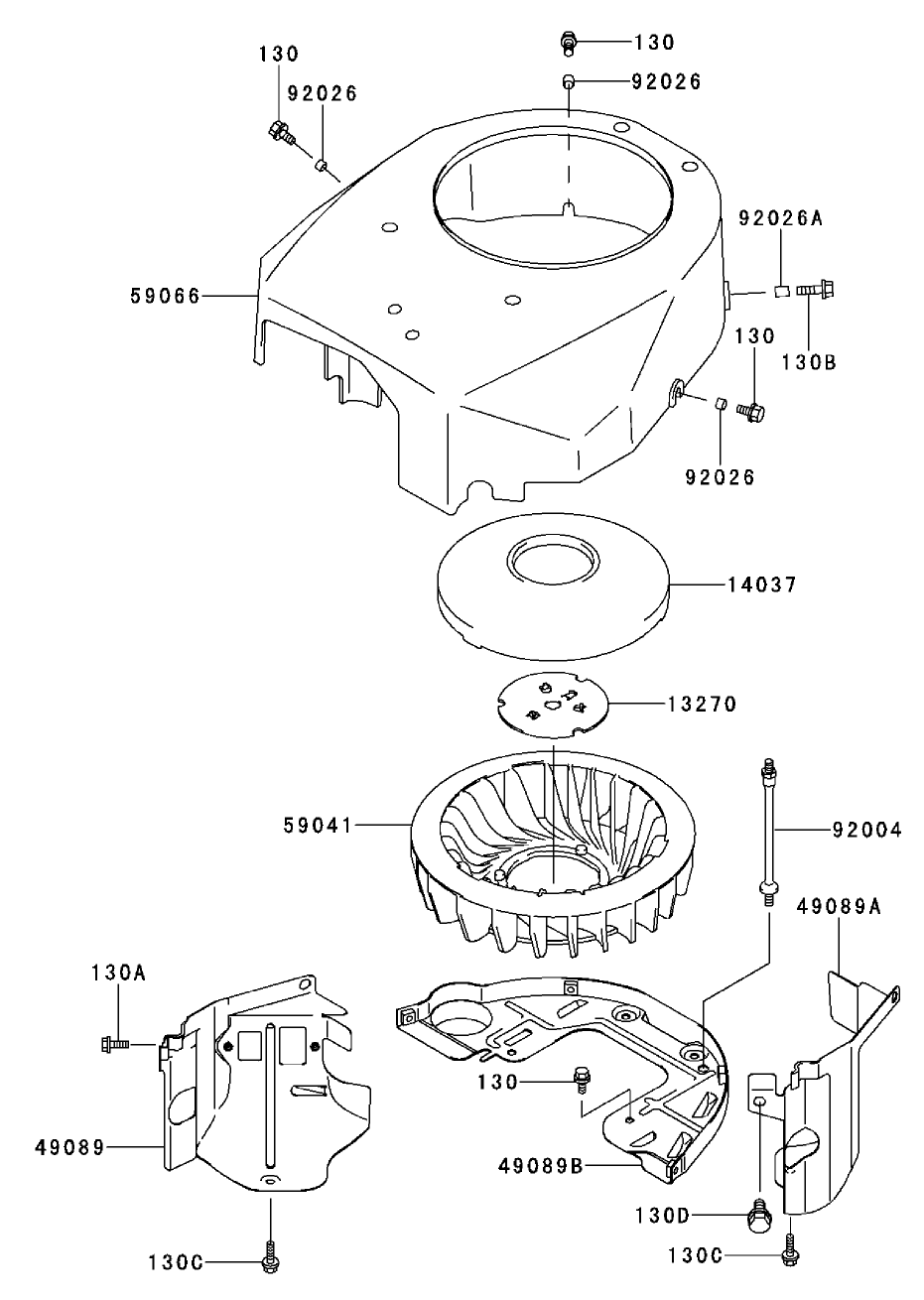 Cooling Equipment Kawasaki Fh500v-As30