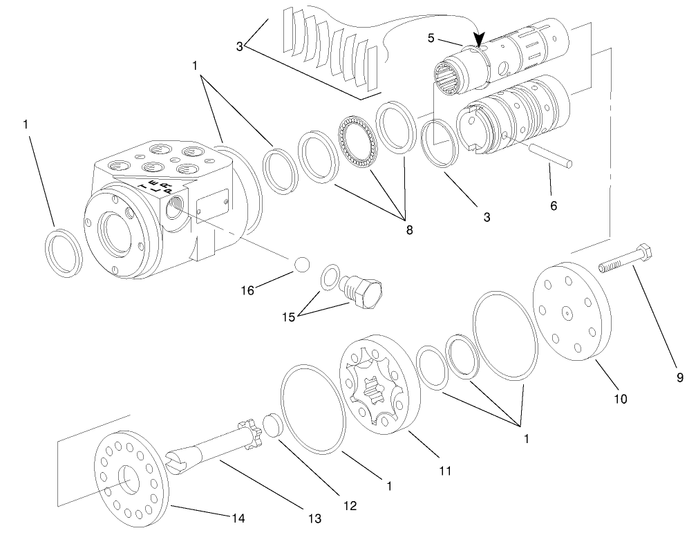 Steering Valve Assembly No. 99-8959
