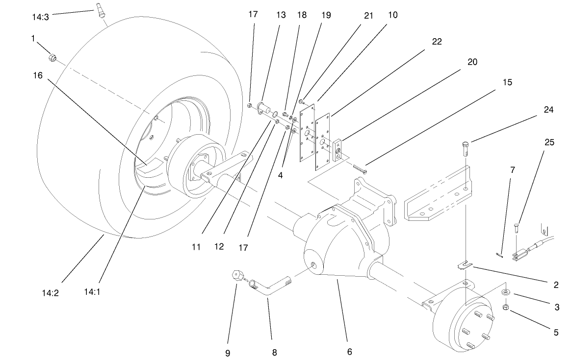 Front Axle Assembly