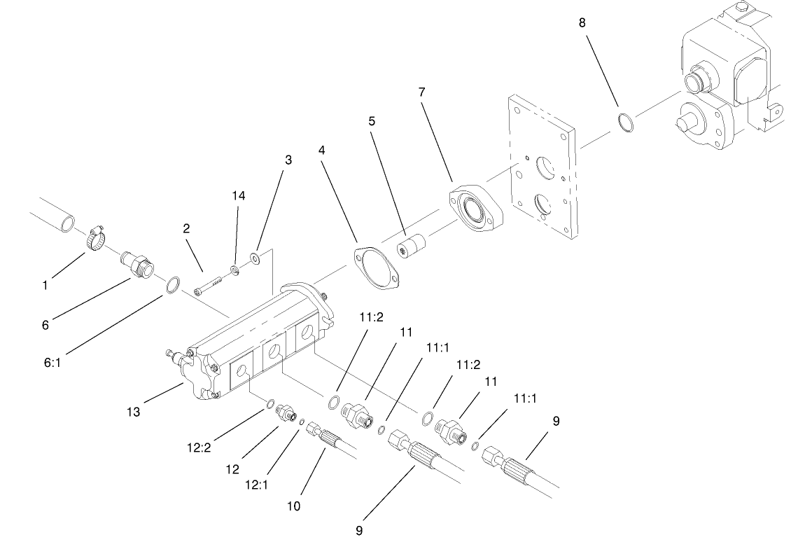 Gear Pump Installation Assembly