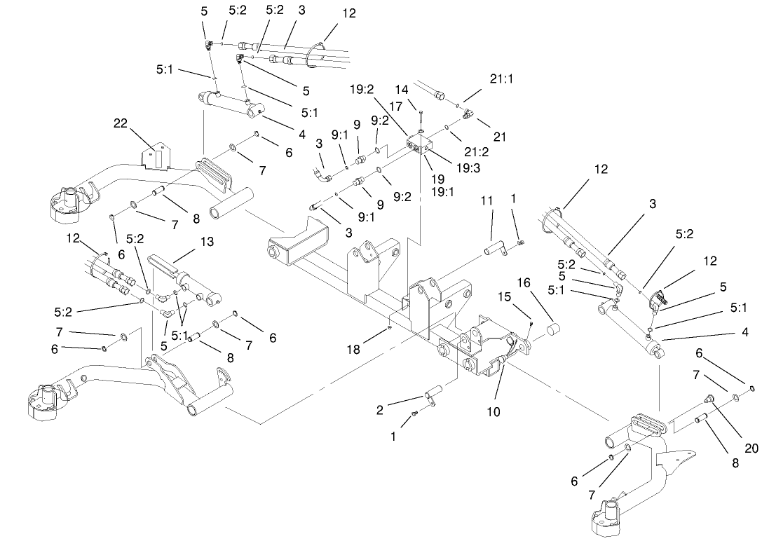 Front Lift Circuit Assembly