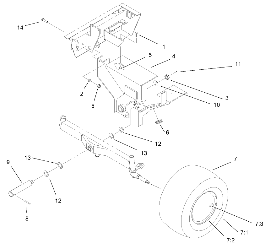 Rear Axle Support