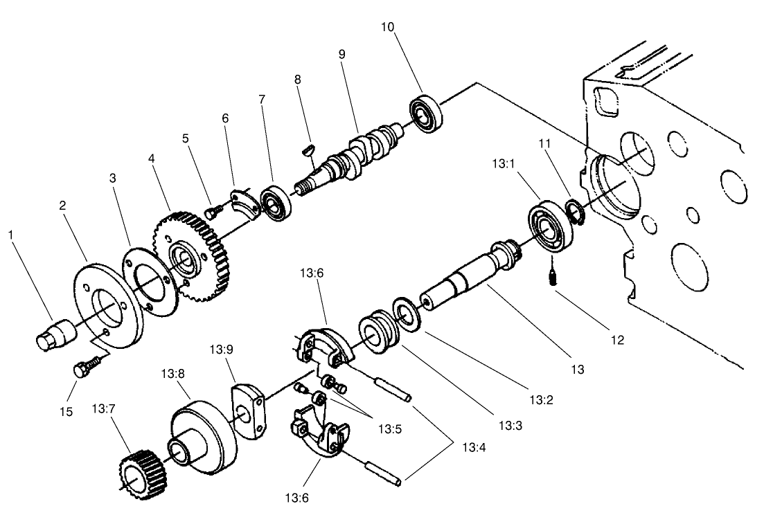 Fuel Camshaft Assembly
