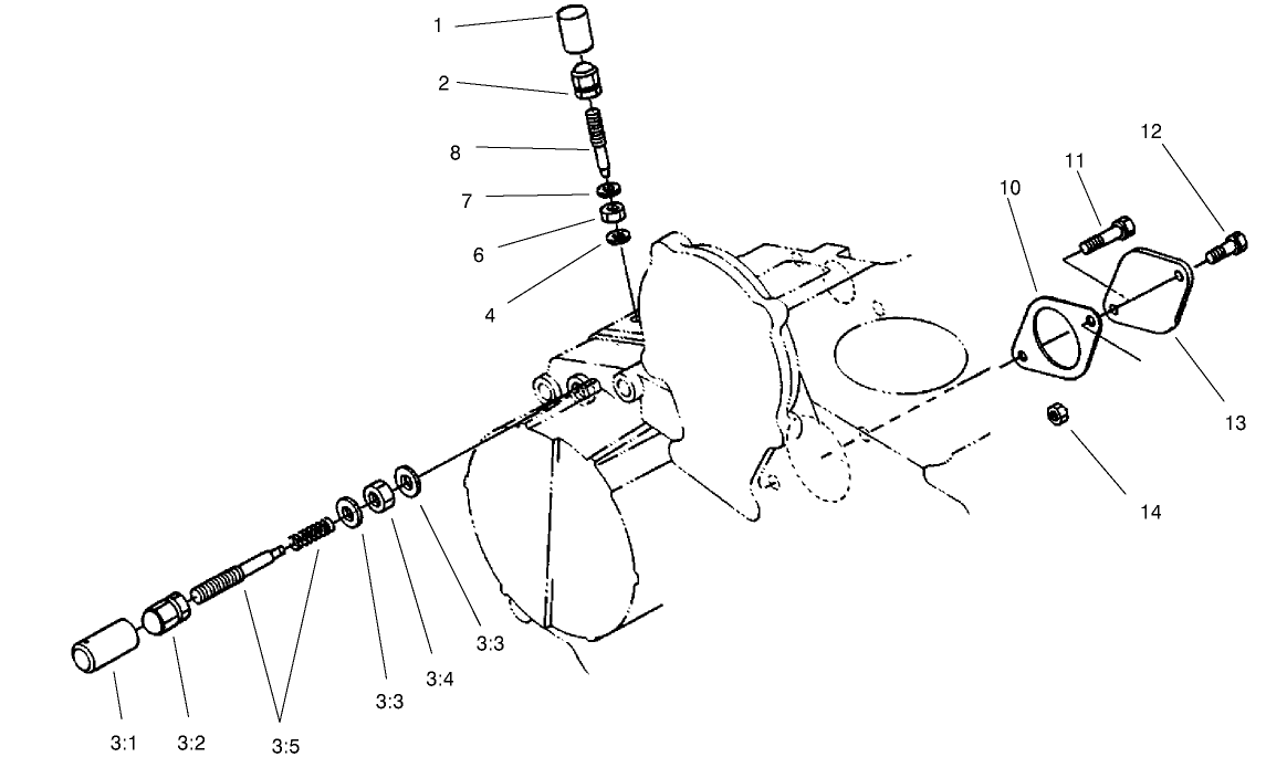 Engine Stop Lever Assembly