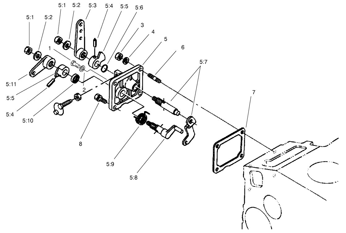 Speed Control Plate Assembly