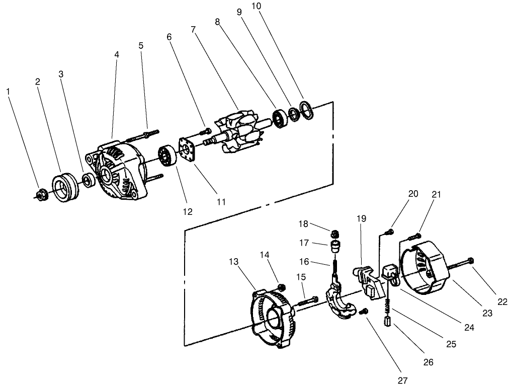 Alternator Assembly No. 98-9474