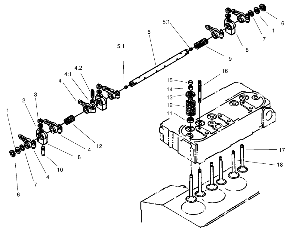 Valve And Rocker Arm Assembly