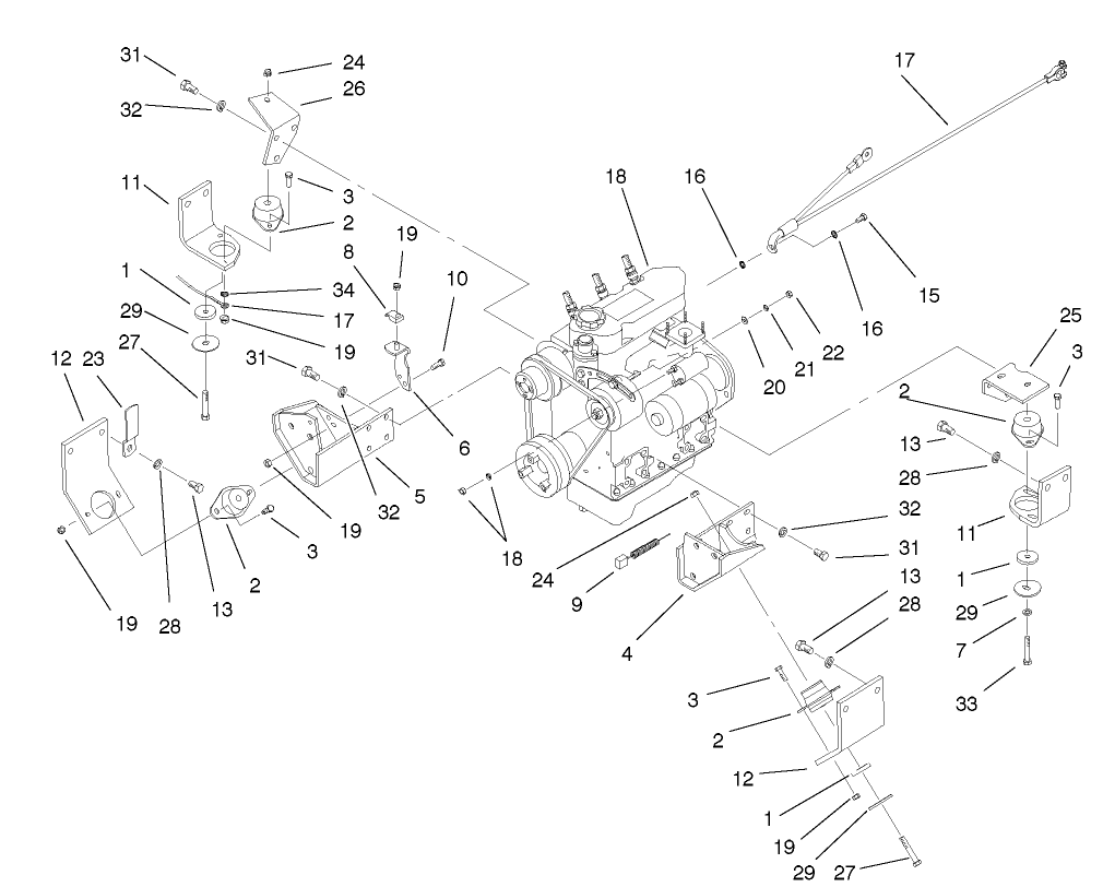 Engine Installation Assembly