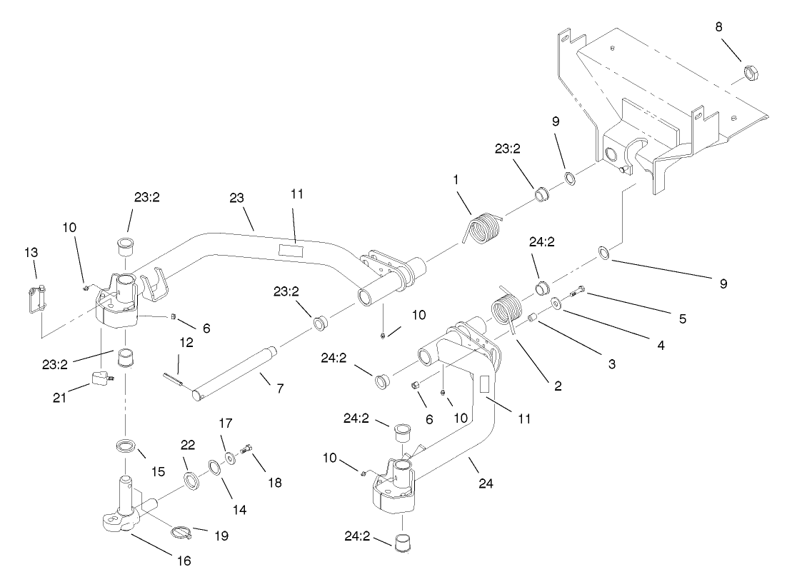 Rear Lift Arm Assembly