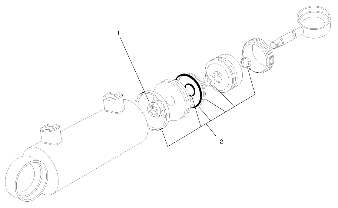 Hydraulic Cylinder No. 98-8163