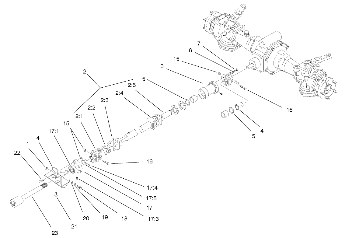 4wd Shaft Assembly