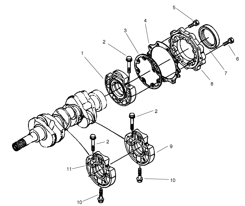 Main Bearing Case Assembly