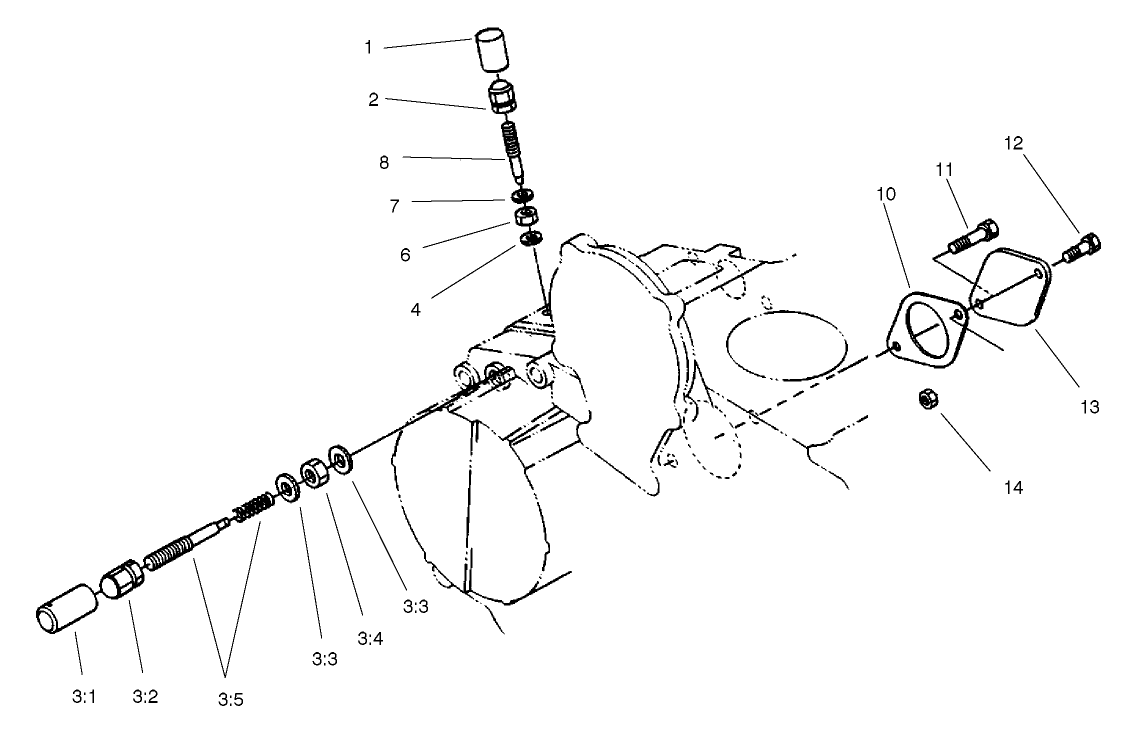 Engine Stop Lever Assembly