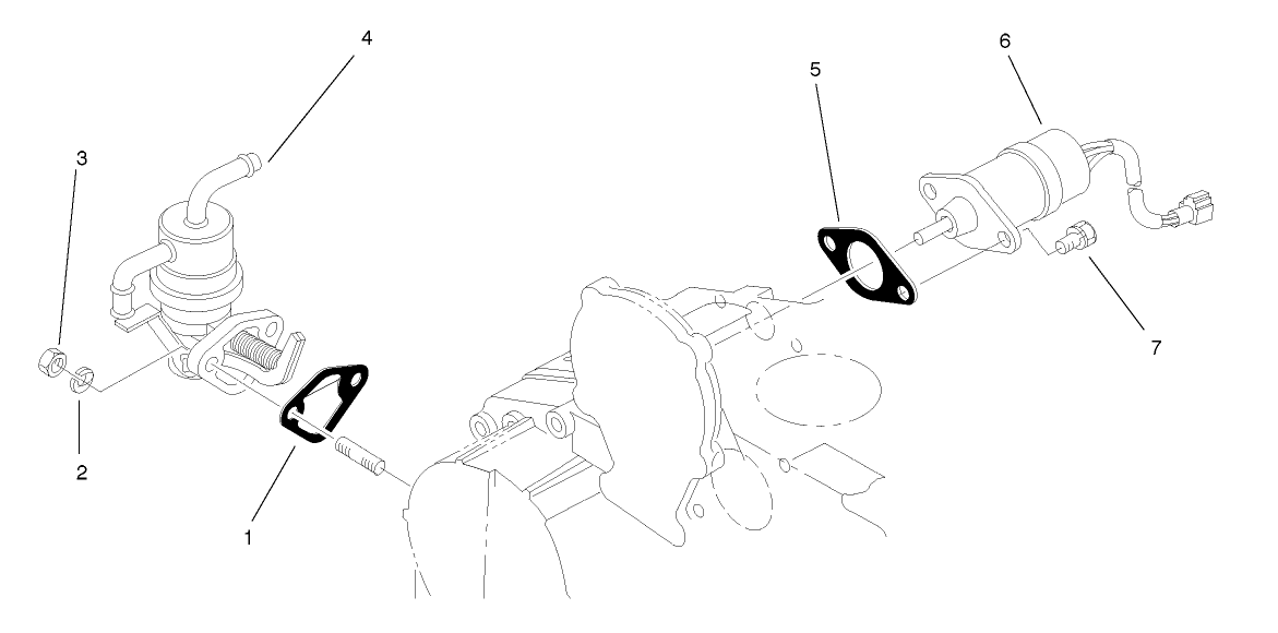Stop Solenoid & Fuel Pump Assembly