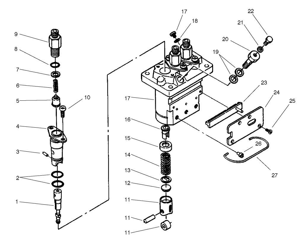 Injection Pump Assembly No. 98-9643