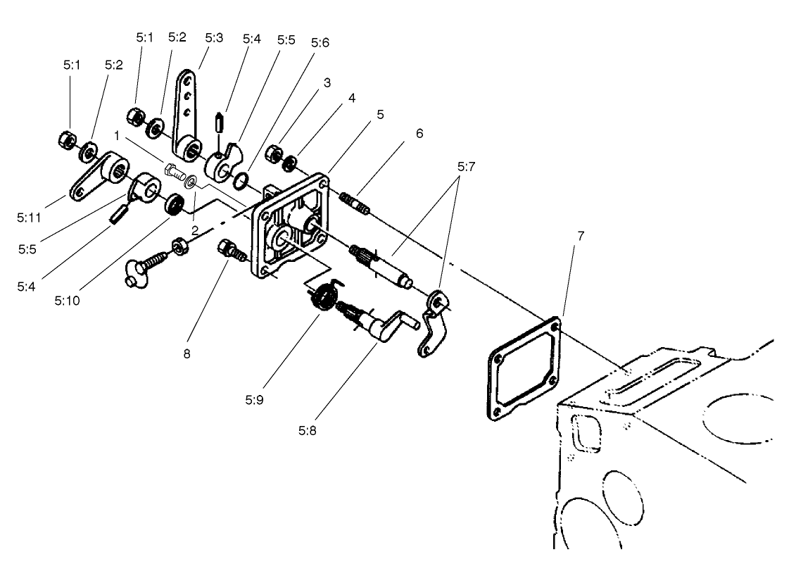 Speed Control Plate Assembly