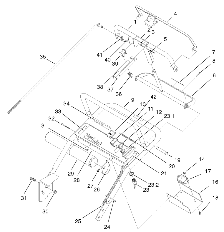 Handle And Control Panel Assembly
